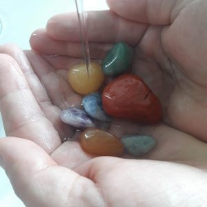 Purification des pîerres par l'eau